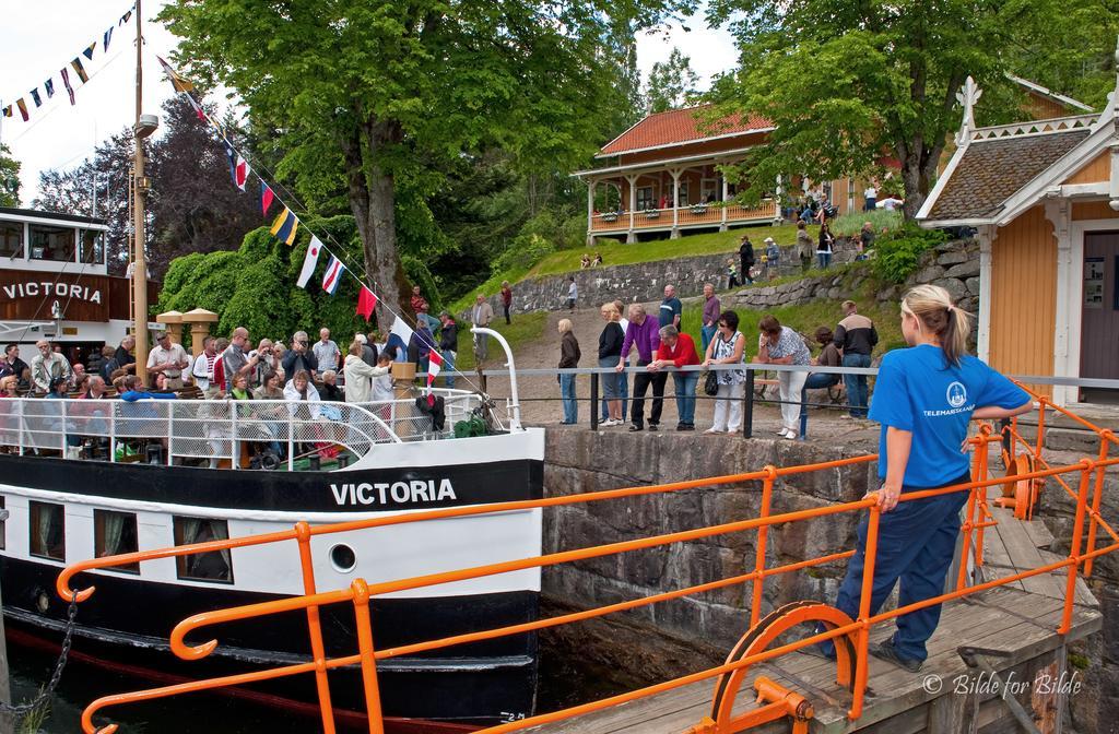 Vrangfoss Sluse Hotel Ulefoss ภายนอก รูปภาพ