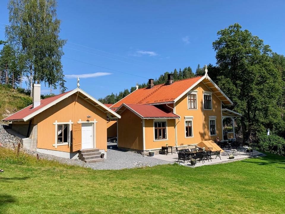 Vrangfoss Sluse Hotel Ulefoss ภายนอก รูปภาพ